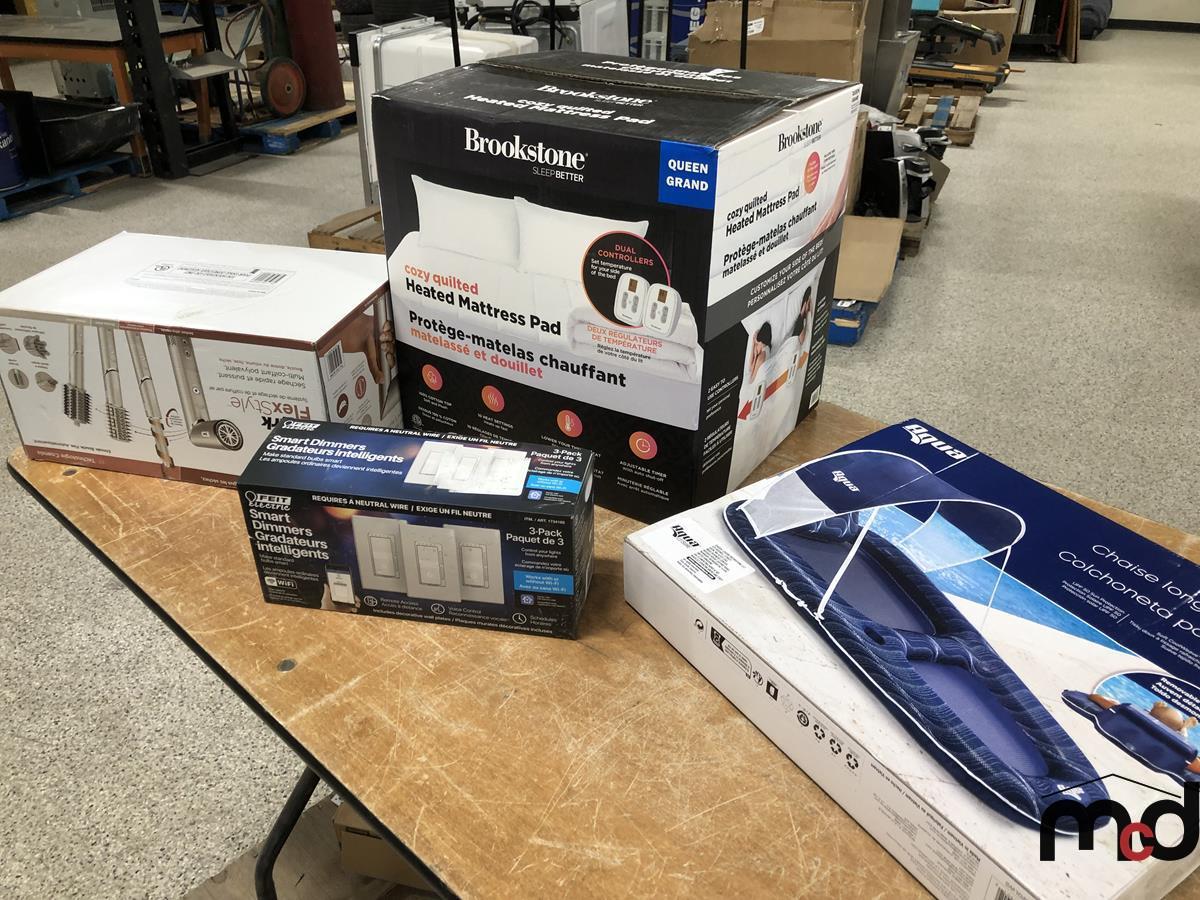 Heated Mattress Pad, Wifi Dimmers, Inflatable Lounger & Styling Dryers